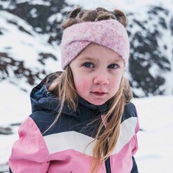 SKOGSTAD VESLA PANNEBÅND ULLBLANDING BRIGHT PURPLE MELANGE - Skogstad Sport